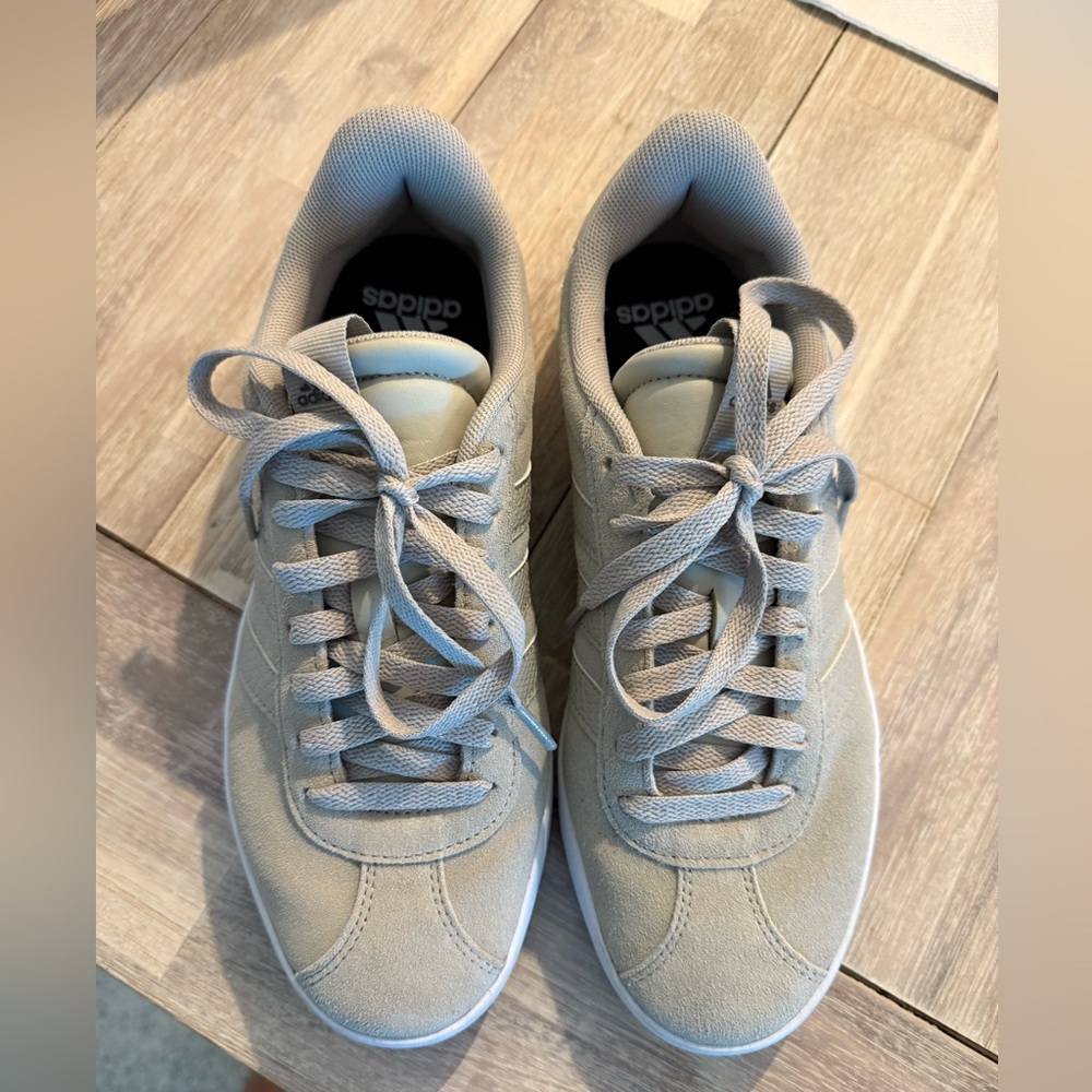 Adidas VL Court Tan Suede